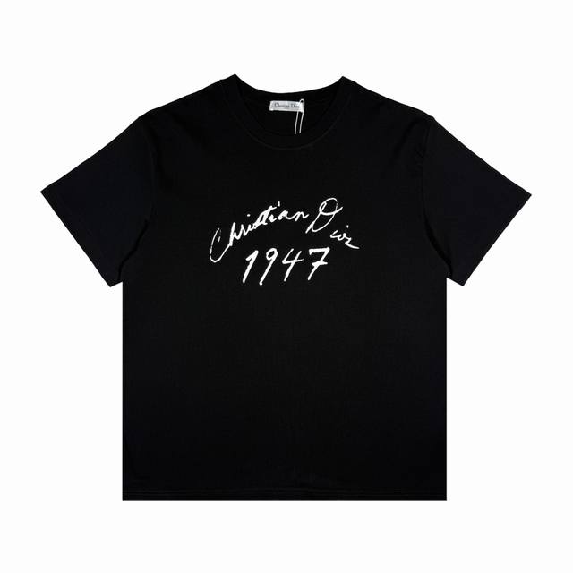cd 1947字母印花圆领短袖 码数Xs-L