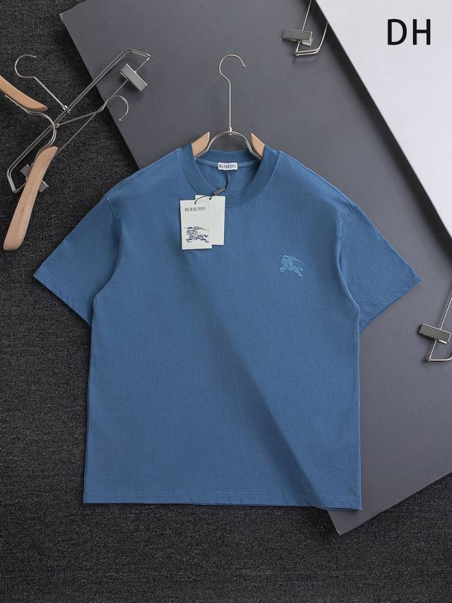 Burberry Bbr 巴宝莉 战马 Bbr 微宽版型S-Xl bbr 25Ss新款独家限定 专柜最新款 胸口经典战马小Logo发泡 后幅圆形战马字母发泡 精