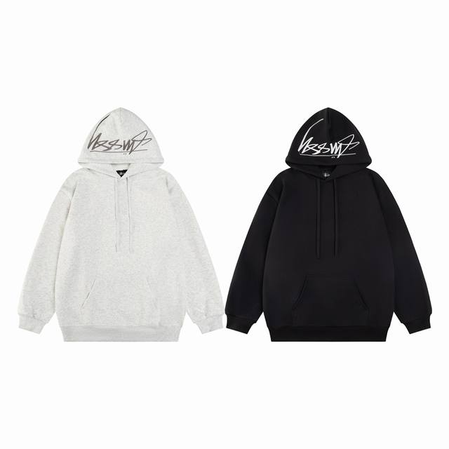 款M928 斯图西 stussy帽子刺绣字母连帽卫衣男女同款卫衣 400克高品质 王炸爆款真的太帅了 纯色的简约设计搭配帽子一个标志性的Stussy大Logo刺