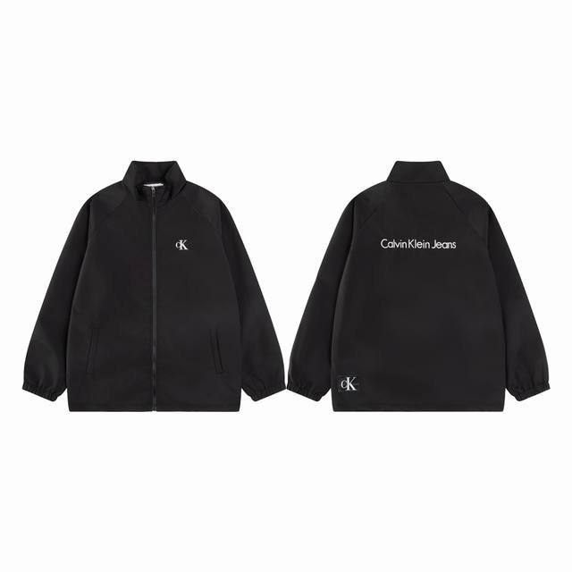 款M919 Ck夹克 ck 胸口小标刺绣后背字母夹克外套 calaivkleinjeans夹克外套 胸口小标精美刺绣字母工艺 细节完美 版型宽松 良心制作 耐高