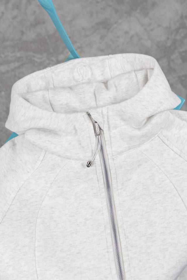 款M918 Lulu -细节图 顶级版本 原版开发露露Lululemon美式复古连帽运动修身开衫外套 加厚面料 口袋包内里 随意对比 防缩水工艺 手感舒A999