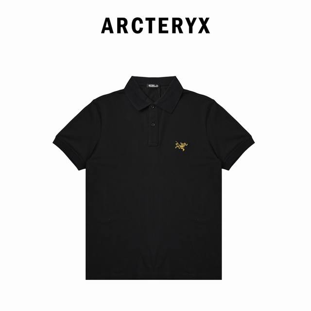 arc'teryx 始祖鸟 高端丝光珠地棉商务polo衫 面料 220克液氨丝光珠地 工艺: 小标绣花 克重 220克 颜色 黑 白色 绿色 卡其色 031 码