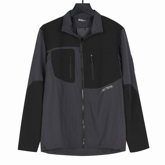庄达菲 陈昊森同款 短裤也有 Arc'teryx始祖鸟限量 System_A Hangdog Jacket 男女同款防水透气立领防晒衣外套 作为风壳之王 Sys