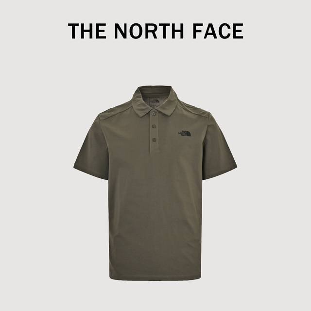 the North Face Tnf北面徽标印花短袖 polo衫 定制主标 辅料 水洗齐全 甄选高端弹力面料上身舒适透气有质感冰丝爽滑亲肤胸前高品质细腻印花水洗