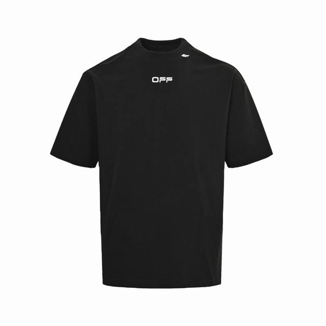 off White 宗教天使翅膀印花短袖 所有面料以及螺纹均为订织定染 所有面料颜色均经过色卡比对定染面料 复古印花水洗做旧短袖 无性别宽松廓形剪裁 采用280