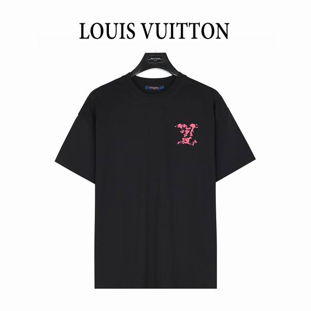 louis Vuitton 路易威登 25Ss 云朵波点压胶印花短袖T恤 购入原版开模打造 全套定制辅料 所有细节完美还原 定织定染260G纯棉双纱紧密棉面料