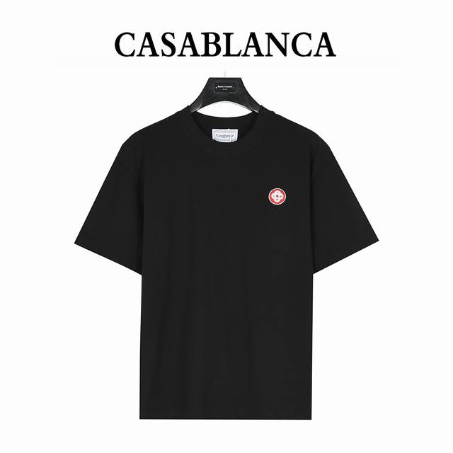 casablanca 卡萨布兰卡 25Ss 中国结立体刺绣短袖T恤 简约的时尚元素设计凸显精简,隶属今夏高颜值单品. 客供优质针织棉280G面料,手感顺滑细腻,