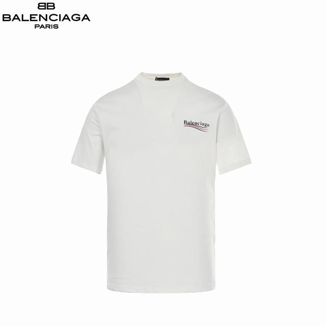 balenciaga 巴黎世家 可乐印花Logo短袖 定织定染18S220G精梳棉面料 真正从定染纱线开始操作该款 11月初全网最快拿到Zp 面料订做40天 印