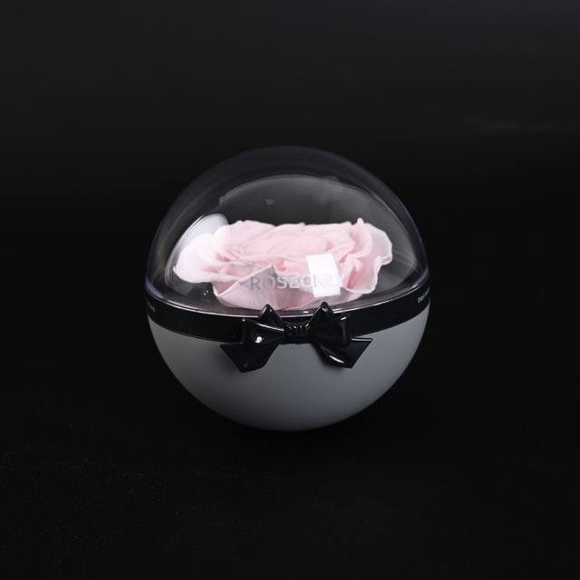 roseonly心动球永生花玫瑰不倒翁 心动指引 爱就靠近 步调一致 心随你动 roseonly诺誓让心动不倒翁的步伐 成为被爱吸引的浪漫表达 以圆形不倒翁底座