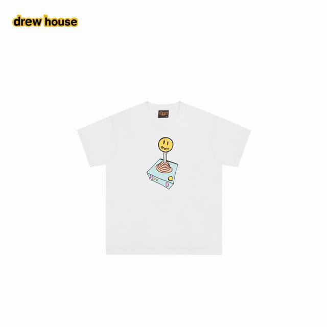 drew House 笑脸 25Ss 摇杆涂鸦短袖 去掉华丽的文案 直接来到细节 每个款的水洗麦编码 主麦 包装编码 均与原版相同 一版一码 正确版型 和原版一