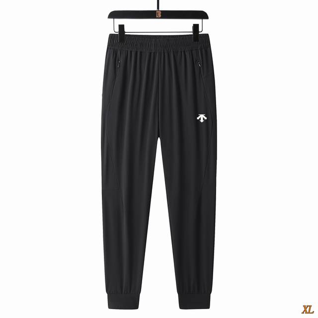 Descente迪桑特 独家实拍上新夏季 高品质L-6Xl冰丝裤休闲裤束脚长裤大码宽松平脚口运动裤速干裤 本季主打 货源充足 放心主推 高端品质 经典设计 做工