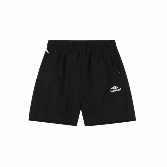 balenciaga 巴黎世家 字母刺绣短裤 面料采用定制380克毛圈面料 订染颜色后整蚀毛处理 对照原版做丝滑超柔处理 布面肌理股线清晰明显 垂感一级棒 做工