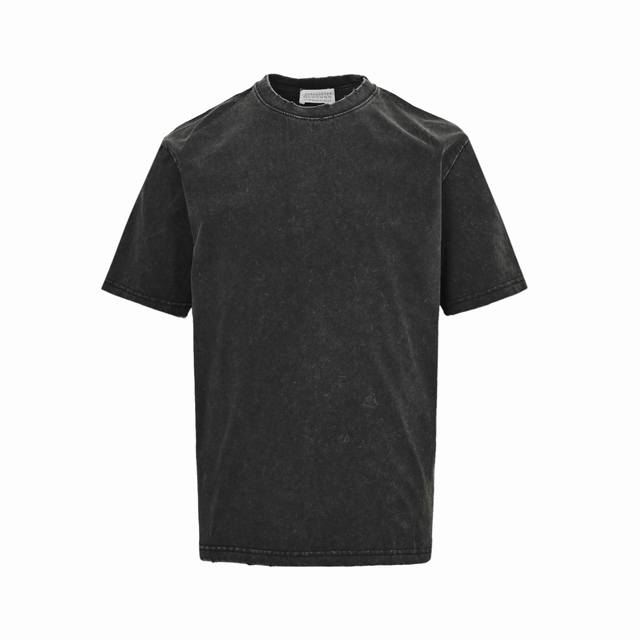 maison Margiela 马吉拉 25Ss 后背数字牙刷绣水洗短袖 原版开发 手感柔顺不变形不缩水 独家定织定染高克重紧密精梳棉面料 质感柔软舒适上身非常