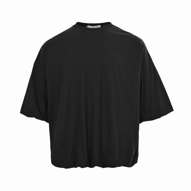 acne Studios Jennie同款花苞短袖 yb3800官网购入 定色定染开发面料 100%高密长绒棉 克重160克 面料质感紧密柔韧 细腻亲肤 宽松剪