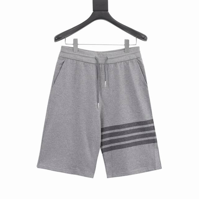 thom Browne 汤姆布朗 四杠色织短裤 定制32Jc初棉毛圈 特殊色多次调整定染 多年操作Tb的辅料基本完全一致了 口袋布红白蓝色织牛津纺材质 市面现货