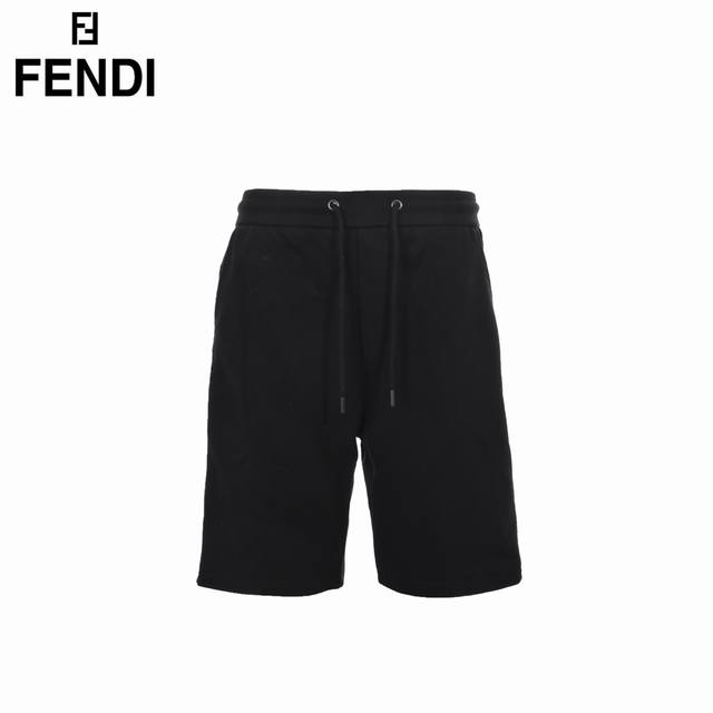 fendi 芬迪 24Fw 双F侧边串标短裤 经典永不过时 春夏新款休闲短裤 进口定制360G100%纯棉面料 细节原版开模 辅料 上身时尚超有型 强力推荐 码