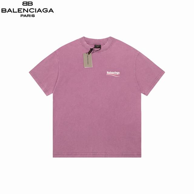 balenciaga 巴黎世家可乐印花Logo短袖 面料采用进口机器织造而成 布面纹路的独特性创造出完美的成衣效果 面料采用净布260克重 搭配320克1*1罗