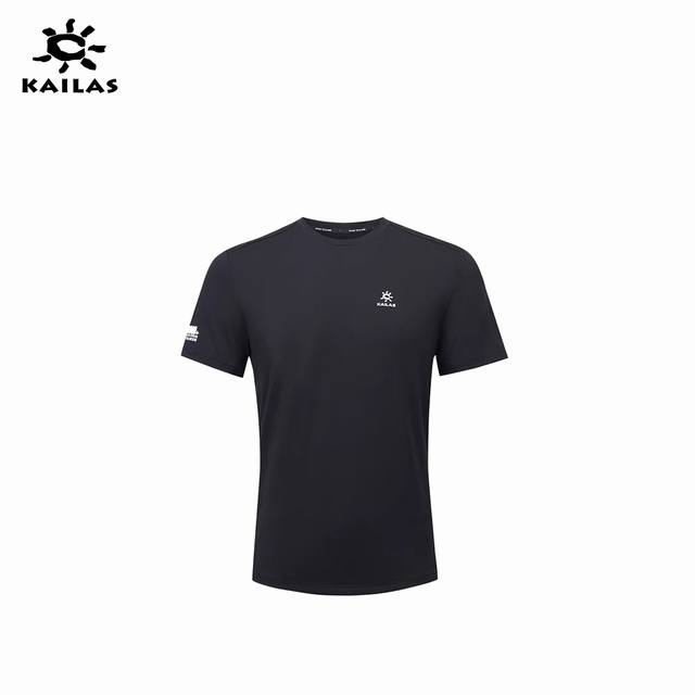 kailas 凯乐石 25Ss 速干网眼短袖T恤 轻柔 软弹 速干 透气 防晒 防臭 炫酷工艺 结合面料自带的网眼结构 速干轻薄材质 让衣服整体不但具有潮流元素