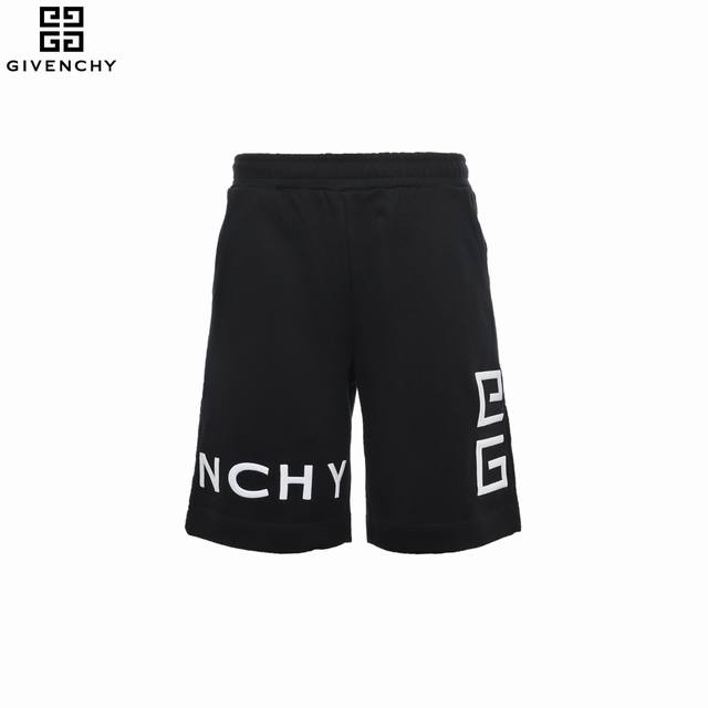 givenchy 纪梵希 24Fw4G方格绣花短裤 专柜同款 经典字母刺绣 五分裤 高品质牛肚面料 特别手感 超级质感 舒适柔软透气 休闲宽松版型 潮流男女同款