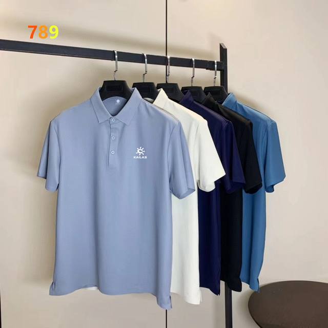 kailas凯乐石 25Ss夏款上新 冰丝精品华夫格T polo短袖 品质无敌 本季度最高端短袖 线下大几百品质 定制面料等待耗时一个月 华夫格冰丝速干面料 全