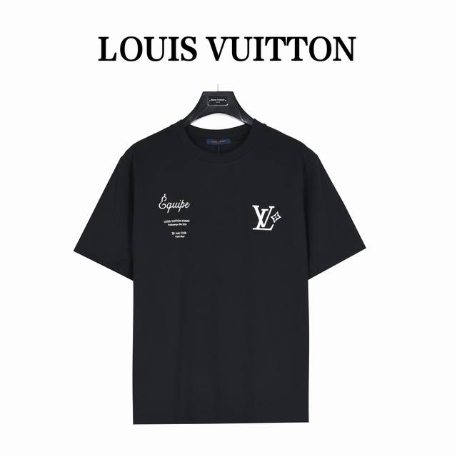 louis Vuitton 路易威登 菲董首秀限定印花短袖T恤 采用40支克重260G纯棉精梳面料 搭配20S双纱2X2螺纹 上身效果超飒超惊艳 细节处理到位