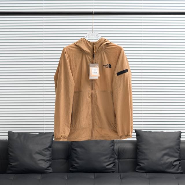 工厂p直供 tnf丨北面 Nj3Ln01C袖标防晒服 配色 黑色 白色 土黄 尺码 M-3Xl