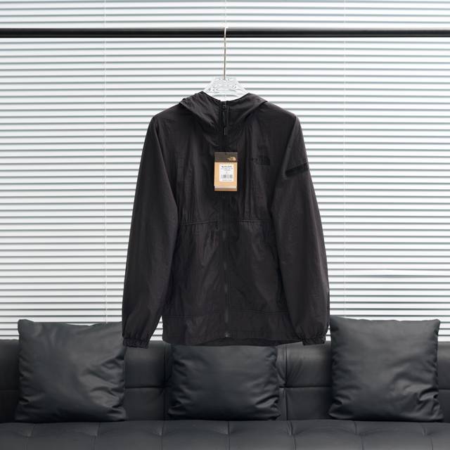 工厂p直供 tnf丨北面 Nj3Ln01C袖标防晒服 配色 黑色 白色 土黄 尺码 M-3Xl