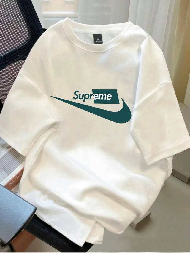 Nike Air 耐克夏季新款宽松休闲情侣款短袖T恤 日常刷街特别好搭配 情侣款 强烈推荐入手 质地感极佳 宽松版型 细节无敌 潮男潮女夏天必入款 版型中性风百