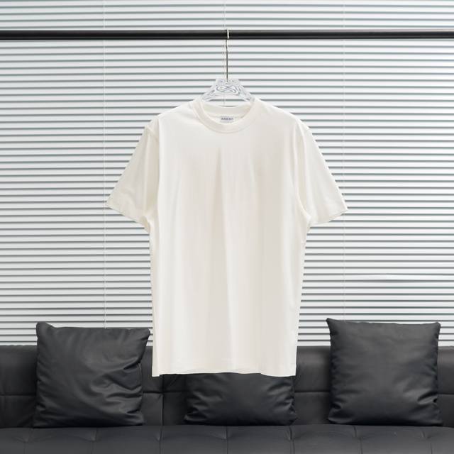 工厂p直供 burberry丨巴宝莉圆盘Logo短袖T恤 尺码 S-Xl 配色 黑色 白色 天蓝 卡其