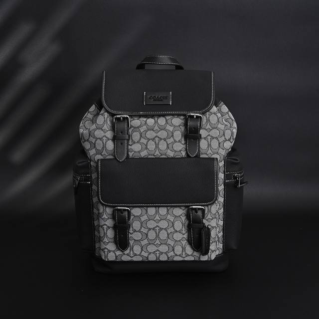 coach蔻驰Ch Sprint Backpack 经典磁吸扣双肩包背包 #原单高版本 可放15-16寸笔记本电脑 经典磁吸扣 方便开合容量大 size 29*