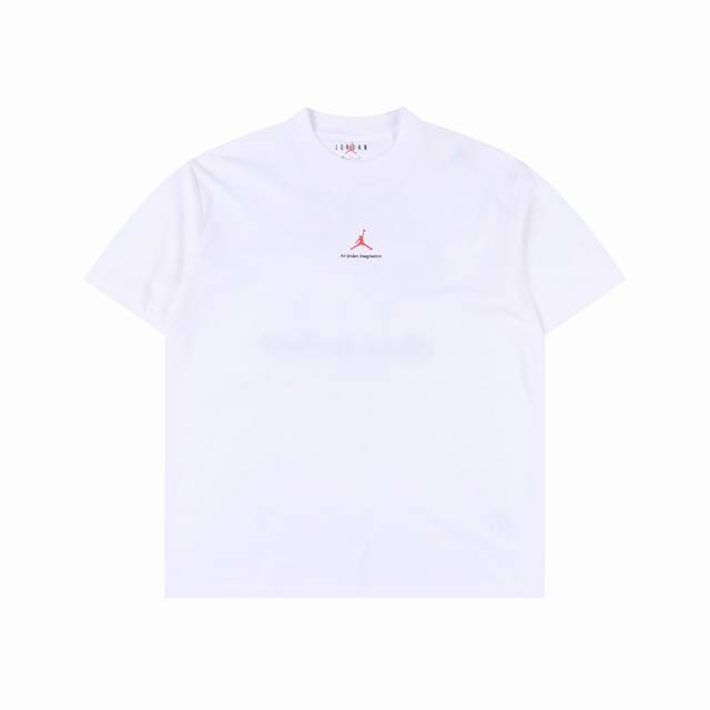 nike & Air Jordan 联名款印花短袖 jordan X Nigel Sylvester 联名款 Ss25 印花短袖T恤 男女同款 美版宽松版型 超