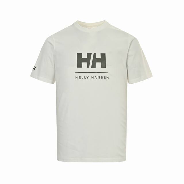 hellyhansen Hh海丽汉森 双H字母短袖 原版客供定制棉料 超强功能性黑科技 抗菌免烫吸湿速干抗静电 抗起球 3D立体裁剪版型 基础百搭 面料触感轻盈