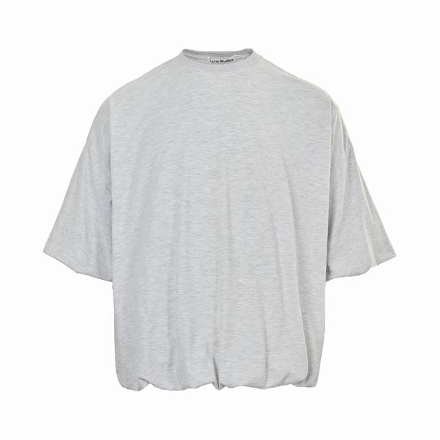 acne Studios Jennie同款花苞短袖 yb3800官网购入 定色定染开发面料 100%高密长绒棉 克重160克 面料质感紧密柔韧 细腻亲肤 宽松剪