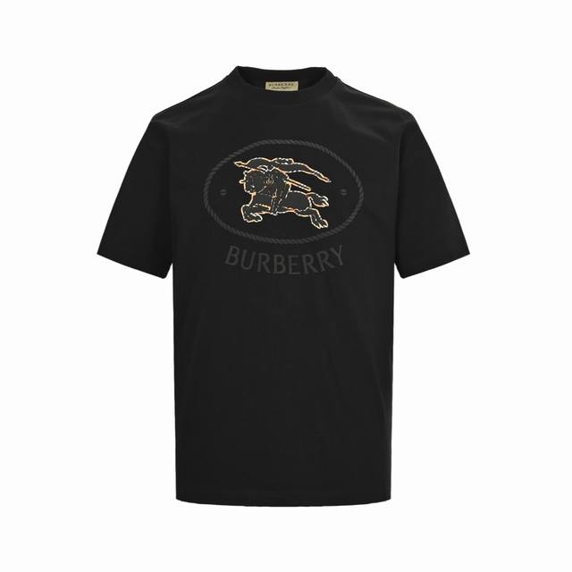 burberry 巴宝莉 25Ss 圆圈战马发泡印花短袖 burberry 立体战马T恤 采用高克重纯棉面料 舒适透气 浮雕之上 经典破界 当百年骑士徽章跃出平
