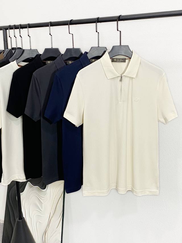 新品 Lp男士高端商务休闲朱棣网眼棉混纺拉链设计polo衫 贸易公司渠道臻品 系出名门 纯正血统品质 意大利原产出品 25年官方新品 颇具意大利典型风格的时装