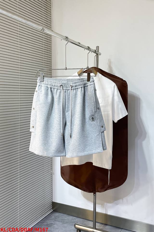 M167 Kl 克罗心 定制重磅450克大毛圈面料 宽松版型设计 很显腿长 男女同款 工艺 万针刺绣工艺 码数 M-Xxxl 隔天
