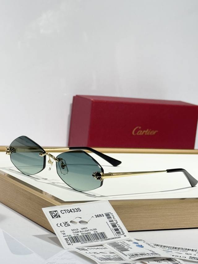 变色镜片 Cartier mod Ct0433S size 55-20-140 专属定制品质 zp 打版 高精篆刻工艺 顶奢 品质看得见 photo Chrom