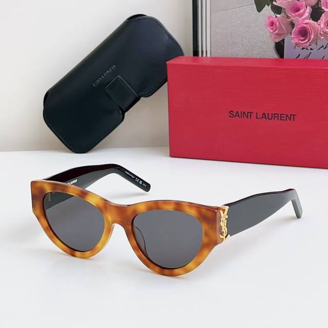 新色Saint Lauren* mod Sl M94 size 53-20-145 高版本免代购凹槽位