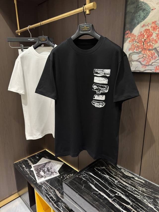 cd25S春夏新款休闲圆领短袖 纯棉 码数M-3Xl