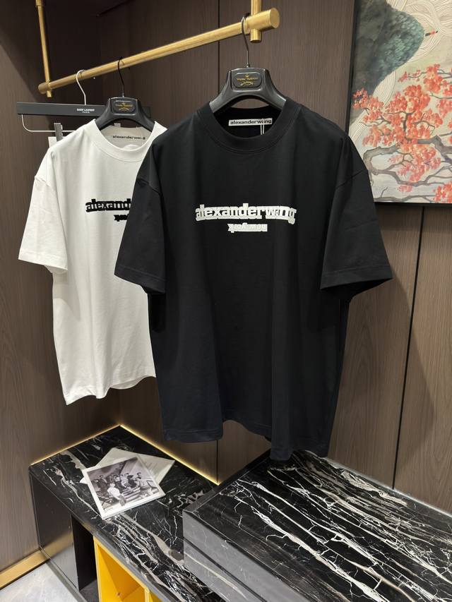 ale25S春夏新款休闲圆领短袖 250G纯棉 码数S-Xl 最大可穿220斤左右