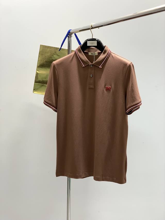 Bally 经典翻领polo短袖 材质 珠地棉 适用季节