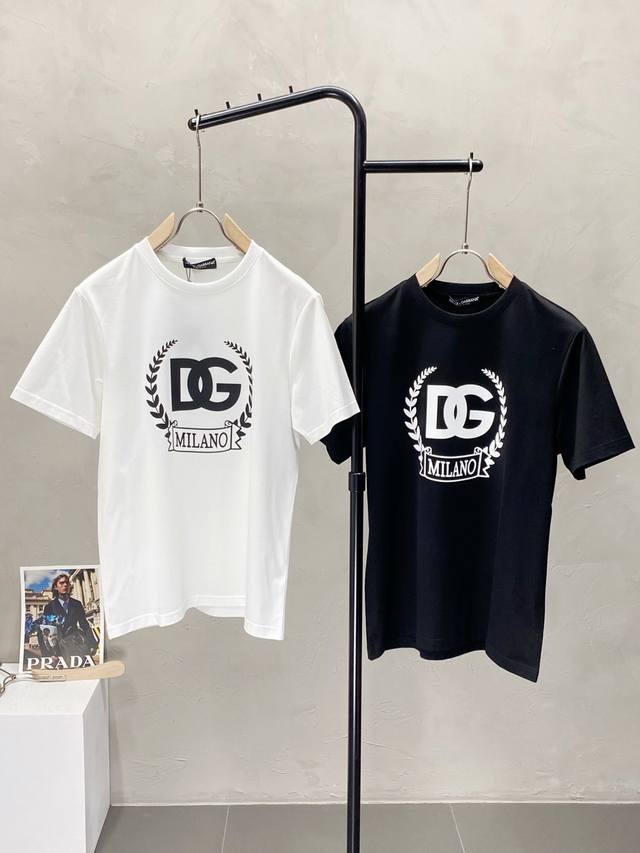 Dolce&Gabbana杜嘉班纳独家专供新款原单男士休闲短袖 高端 高版本 时尚百搭爆款进口面料 手感超柔软细腻 穿着亲肤舒适 高端精品 代工厂p精细做工 上