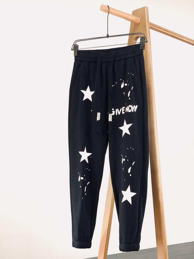 givenchy 纪梵希 2025Fw春季新品 印花抽绳休闲短裤 时尚系列 独特拼料设计 抽绳休闲裤 订纱开始订染和订纺 国内某大厂出口日本 和供应几大顶级品牌
