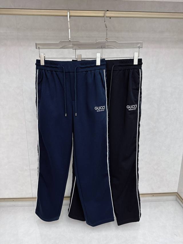 古奇 2025春夏最新休闲裤专柜1:1顶级复刻 全品相 潮人必备单品 懂货的老铁赶紧下手 尺码 M~3Xl