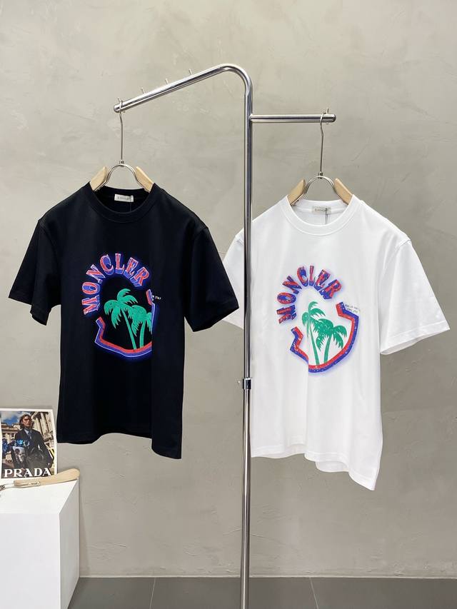 Moncler蒙口独家专供新款原单男士休闲短袖 高端定制 高版本 时尚百搭爆款进口面料 手感超柔软细腻 穿着亲肤舒适 高端精品 代工厂p精细做工 上身非常赞 男