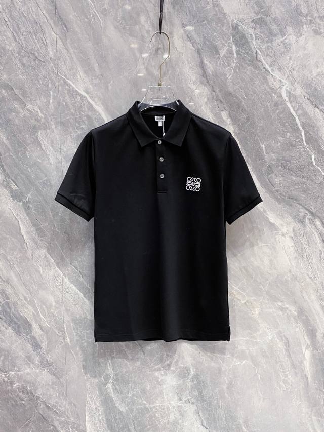 罗意威 2025Ss夏季新款 Logo男士翻领polo衫 经典商务男款 高端男装的天花板级别的商务男款 简约时尚大气不失优雅 单穿内搭体面过人 品质控 细节控的