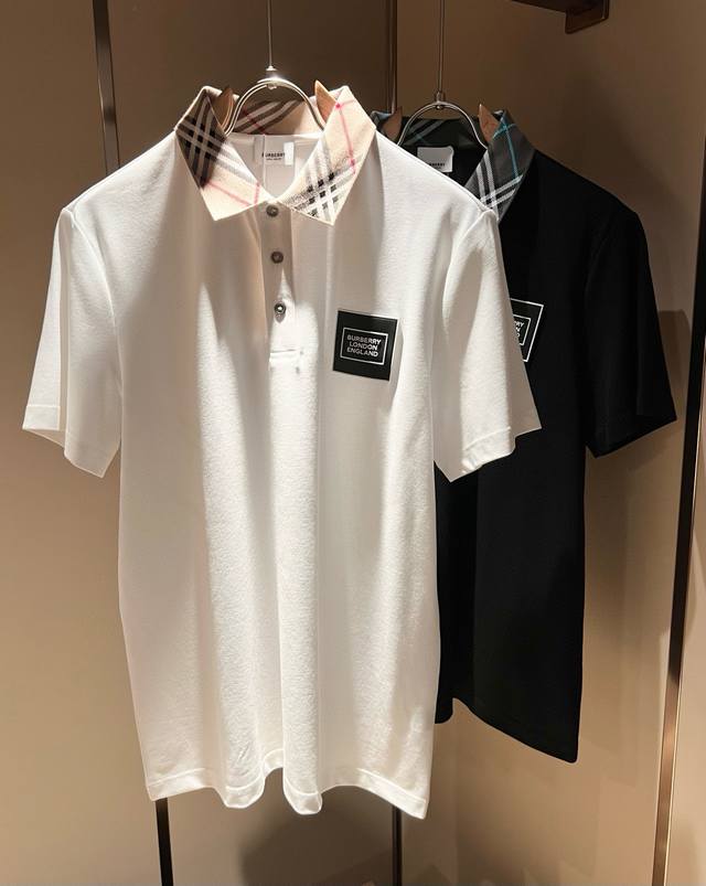 Bur*Erry 巴*莉 2025春夏新款男士短袖polo衫 品牌最新设计元素 既不单调也不复杂,恰到好处的展现品味 客供顶级定制珠地棉面料 舒适吸汗透气根本不