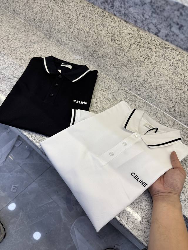 Celne 瑟琳春夏男装领口经典时尚休闲短袖polo衫纽扣开合经典衣领衣身两侧有开叉设计打破经典T恤衫的一贯设计 彰显品牌的独有设计 定制60支双股长绒棉 天丝