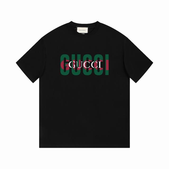 gu*Ci G家 印花字母短袖T恤 *定制280克全棉面料 面料柔软 亲肤舒适 *前幅压胶字母标识 *非常简约大气的一款 无论是上身舒适度都是无可比拟的存在 诠