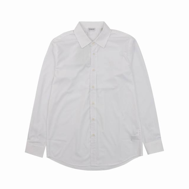 burberry 巴宝莉 刺绣徽标长袖衬衫 尺码 Xs-L